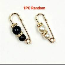 6pcs Waist Clip Brooches, Used To Fix Low-Cut Dresses To Prevent Exposure, Can Decorate Coats, Cardigans, Sweaters - Multicolor - View 12