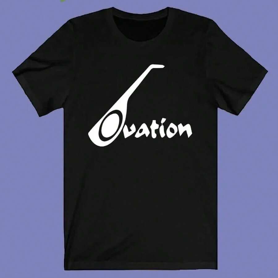 Ovation Guitar Company Men's Black Size S 3XL T Shirt - 黑色 - 查看 1