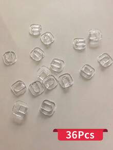 9/18/27/36pcs Cable Clips, Self-Adhesive Wire Management Clips, Wall-Mounted Cable Holders, Suitable For LED Light Strips, Christmas Lights, String Lights, TV, Computer Ethernet Cables - View 7