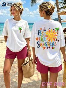 Women T-Shirts - White - View 2