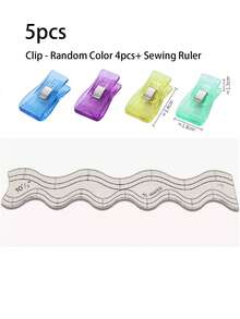 Clear Acrylic Quilting Template - Precision Sewing Ruler, Suitable For Patchwork And Handicrafts, Halloween, Christmas Gifts, DIY - Multicolor - View 14