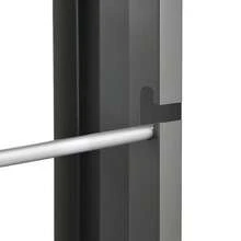 Wire Spool Rack 4 Adjustable Rods Spool Holder Wall Mounted 150 Lbs Capacity - Gray + Iron - View 4