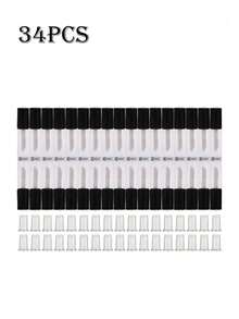 100/47/34/10/1pc Mini Refillable Lip Gloss Tubes - 0.04oz Travel Size Portable Containers With Leak-Proof Rubber Stopper, Empty Lipstick Tubes For DIY Cosmetics And On-The-Go Touch-Ups - Multicolor - View 19