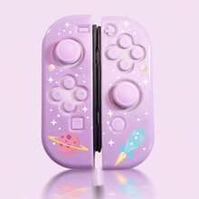適用於 Switch OLED 控制器矽膠墊，按鈕防滑防塵軟橡膠墊，多色配件 - 查看 3