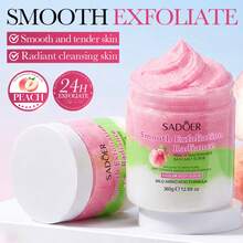 SADOER Fruit Bath Salt 3-Color Scrub - 360g, Deep Cleansing Body Exfoliating Scrub, Reduces Skin Texture, Body Care Scrub - Fruit Scrub - View 6