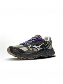 Mizuno New RACER ADV Mountain Outdoor Mesh Breathable Hiking Shoes Unisex Shock-Absorbing Jogging Shoes - Multicolor - View 5