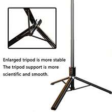 67"/170cm Extendable Aluminum Alloy Selfie Stick Tripod With Fill Light And Bluetooth Remote, Compatible With IOS/Android Smartphones - Ideal For Travel, Vlogging, Live Streaming, Outdoor Photography, Compact And Portable Selfie Stick, Perfect For Vloggers And Travelers - Capture Influencer-Worthy Shots Anytime, Anywhere! Best Selling Product! - Black - View 6