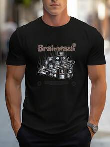Men T-Shirts - Black - View 2