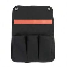 Kermit Chair Armrest Storage Bag, Multi-Pocket Canvas Design, Wear-Resistant And Durable, Can Store Phone, Water Bottle, Keys And Small Tools, Folding Chair Side Storage Bag, Suitable For Outdoor Camping, Picnic And Fishing - Multicolor - View 7