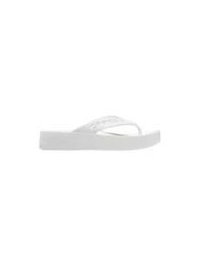 [Bundle] Mega Crush Baya Platform Flip Men's Crocs 208395 X 2 - White - View 3