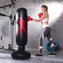 1pcs Indoor And Outdoor Inflatable Vertical Boxing Sandbags Are Used To Relieve Stress And Release Targets For Teenagers And Adults In Sanda Fitness Training Equipment - Multicolor - View 10