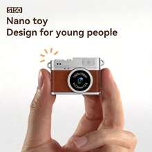 Reletech Cute Retro Mini Camera, Wearable Digital Pocket Camera, 6 Filters + Video Recorder, 0.96" IPS Screen And LED Flash - Best Birthday Christmas Gift - View 10