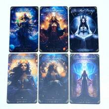 Permainan Papan Pesta Kartu Tarot Surgawi Ilahi, Permainan Ramalan Nasib dengan Kartu Takdir - Hitam - View 7