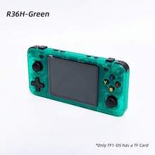 Brand New R36H Retro Handheld Game Console, Open Source Linux System, Classic Retro Games, 3.5" IPS Screen, Portable Video Player, Pre-Loaded With 15,000+ Games, Multiple Colors Available, Open Source Handheld Game Console - Shape - View 14