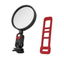 Universal Rearview Mirror Accessory For Xiaomi M365 PRO Electric Scooter Ninebot MAX G3 G2 G30 ZT3 Pro GT3 F3 E2 F2Pro F2 Plus C2Pro E8 F40 P100 Electric Scooter, Curved Mirror With 360° Rotation - Multicolor - View 17