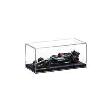 Model Pembalap F1 Skala 1/43 Burago dengan Helm, Termasuk Kotak Pajangan, Figur Model Mobil Balap F1 Kreatif - MultiWarna - View 9