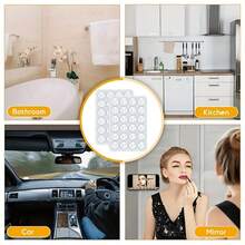 4pcs Silicone Suction Cup Phone Holder, Waterproof Adhesive Mount Compatible With Most Phones, Universal Phone Ring Stand For Selfie And Video, With Strong Adhesive Installation Accessories, Gift For Friends - Multicolor - View 5