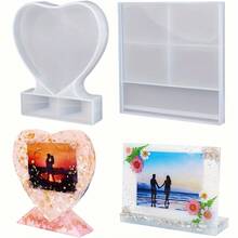 長方形相框矽膠模具－小/大號樹脂模具，適合DIY手工藝、極簡居家裝飾，送給女性與家人的禮物 - 白色 - 查看 13