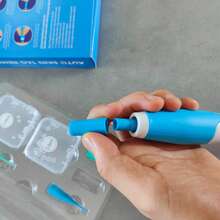 Physical Neck Skin Tag Remover Tool For Skin Bumps, Warts And Moles - Blue-1Pc - View 6