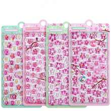New Seal Candy Drip Stickers Japanese Style Cherry Blossom Water Drop 3D Crystal Embossed Stickers For Girls - Multicolor - View 2