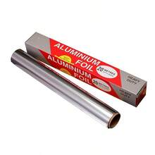 20m Heavy Duty Aluminum Foil Roll, Durable And Non-Stick Surface. Perfect For Baking, Grilling And Oven Cooking. Essential Kitchen Supplies For Daily And Holiday Meals. - White - View 14