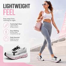 On Running Onrun Cloudmonster 3 Hyper Running Shoes: Comfortable, Versatile, Shock-Absorbing, Breathable, And Rebounding; Unisex; Pink And White. - 3WG10044732 - View 2