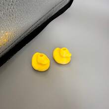 2pcs Yellow Duck Drawstring Locks - Cute Hoodie Cord Beads Decoration, Universal Hoodie Drawstring Stoppers, Fun Ins Style Fashion Clothing Accessories, Unisex - 2 Pieces - View 9