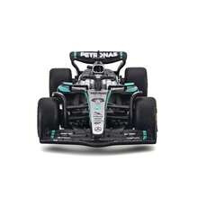 Burago Mercedes-AMG F1 W16 2025 #63 Russell Skala 1:64 Dengan Kotak Pajangan - W16 #63 - View 3