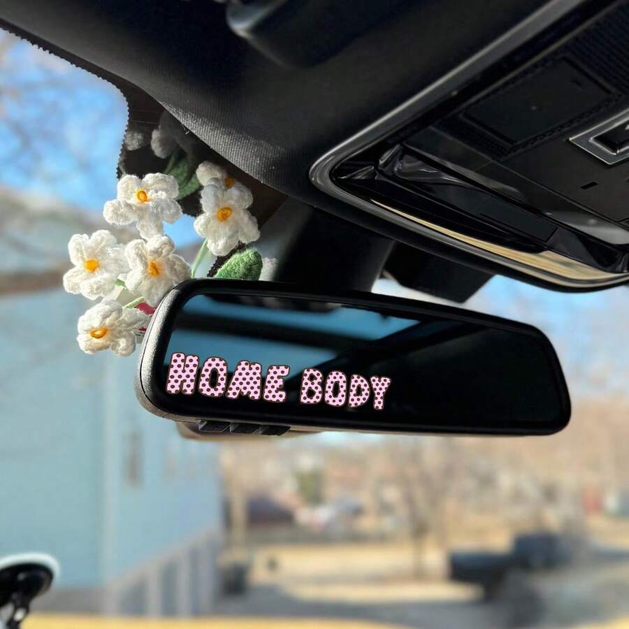 Pegatina para coche Homebody -Pegatina de vinilo, adecuada para coches, portátiles, botellas de agua, etc. Pegatina de accesorios para coche. - hogareño - Ver 1