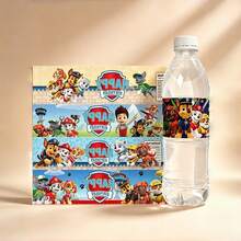 10件或20件組 Paw Patrol 卡通風格派對與節日裝飾及桌面佈置，適合生日派對、各種活動與慶祝場合，理想的派對、嘉年華、生日慶祝及其他活動裝飾 - 彩色 - 查看 2