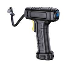 Portable Tire Inflator Tool, Handheld Air Pump With Nozzle Kit, Suitable For Car, Bicycle, Motorcycle Tire Inflation And Outdoor Use. - Wired - View 1