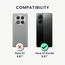 Casing Ponsel Poco X7 Pro 5G, Pelindung Kamera, Tipis, Fleksibel, Penyerap Guncangan, Pelindung Silikon Lembut Hitam Matte - Hitam - View 3