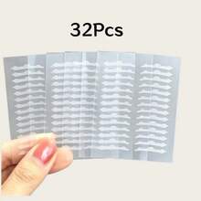 32/180/360pcs 3D Double Eyelid Tapes, Waterproof, Recommended For Beginners, Invisible, Natural, Sweat-Resistant - Clear - View 11