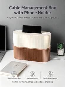 垂直條紋竹蓋理線盒 大容量電源排插收納盒 桌面理線盒 家用隱線盒 INS風百褶插座收納盒 天然竹蓋多格理線盒 防塵數據線電源線收納盒 極簡北歐風桌面理線盒 大容量電源排插隱線盒 臥室辦公室桌面收納盒 理線盒 電線收納 電源排插收納 桌面收納 隱線盒 竹蓋收納 桌面收納整理 家用辦公收納 - 多款 - 查看 3