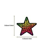 50pcs Colorful Leopard Print Stickers, Creative Graffiti Stickers For Office Supplies, Phone And Computer Stickers, Waterproof And Durable Cool Stickers, Classic Gift Decorations, Value Packs Of Cartoon Stickers - 50pcs - View 2