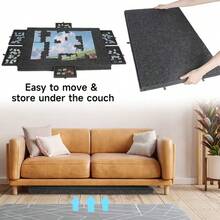 Tapis de table - Gris foncé - Voir 2