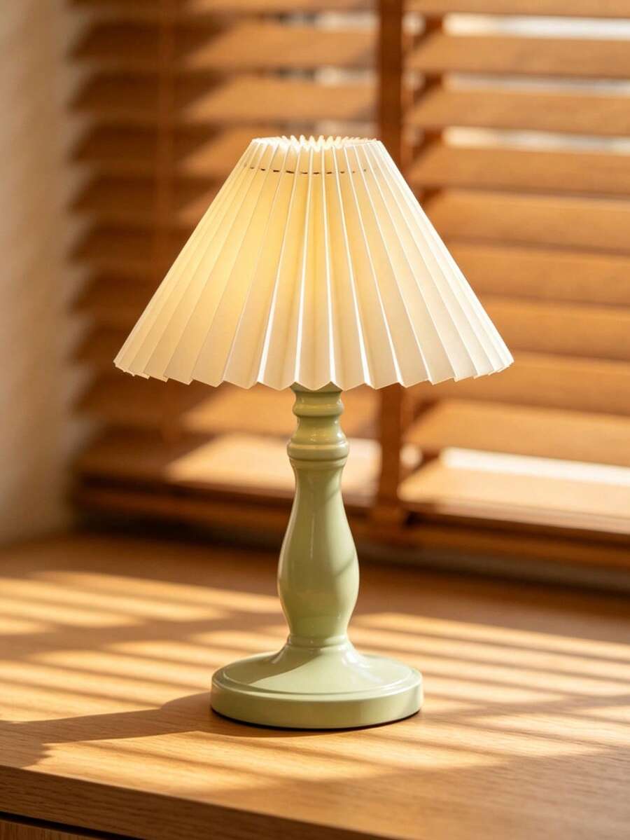 LED Eye-Protection Desk Lamp, Nordic Bohemian Vintage Style Retro Table Lamp, Adjustable Cool And Warm Dual Light Atmosphere Decorative Lamp; European And American Retro Industrial Style, Suitable For Bedroom, Living Room, Home Office, Study, Vanity, Balcony, LOFT Apartment, Guest Room, Corner, Library, Desk, Craft Table Home Lighting - Multicolor - View 1