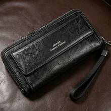 1 buah Dompet Kartu Pop-Up Premium PU Pria, Dompet Anti-Pencurian RFID, Kapasitas Besar dengan Banyak Slot, Dapat Menampung Ponsel, Portabel untuk Dibawa Sehari-hari - MultiWarna - View 10