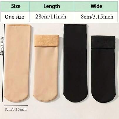 Thickened Fleece Socks, Unisex, Autumn/Winter Thermal Lined, Warm Mid-Calf Socks, Warm Anti-Slip Snow Socks, Thick Floor Socks, Faux Lamb Fleece Material, Cold-Proof (-30°C Grade) Low Temperature All Season, Anti-Freeze Home, Outdoor Use, Christmas/New Year/Ramadan Gifts, Suitable For Elders, Lovers, Friends