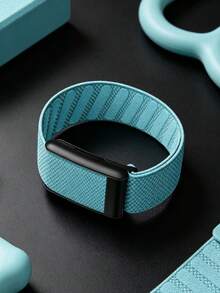 Banda SuperKnit 5.0/MG – Compatible con ECG, Tejido de Rendimiento Distintivo – No Compatible con 4ª Generación - Celeste - Ver 5