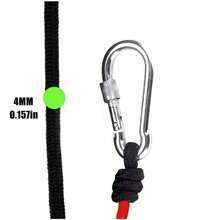 1-Buckle Nylon Rope, Camping Gear, Pet Leash And Outdoor Activities, Camping Gear Essentials | Durable Rope | Rope Head Details - White - View 5
