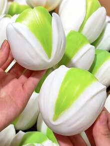 1 buah Mainan Squishy Pistachio dengan Balok Bangunan Tersembunyi di Dalamnya, Mainan Sensori Fidget dengan Suara ASMR Renyah, Mainan Pereda Stres yang Mengembang Perlahan, Mainan Meja Pereda Kecemasan untuk Dewasa, Hadiah Kantor - MultiWarna - View 5