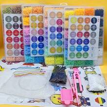 2.6mm Mini Fuse Beads, Ironing Beads For Handmade Pixel Art, DIY Puzzle, 3D Puzzles, Box Set - Molten Bead Set - View 8