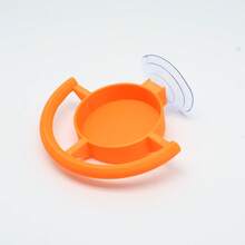 1pc Suction Cup Window Mounted Parrot Feeding Bowl With Double-Sided Grip Ring, Multi-Color Detachable Food Container, Wall-Mounted/Glass-Mounted, Suitable For Indoor/Outdoor Window Parrot Feeding Setup, Bird Cage Accessory - one-size - View 7