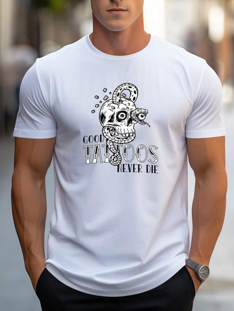 Camisetas de hombre - Blanco - Ver 1