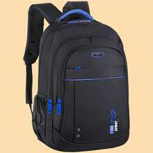 Waterproof Nylon Backpack, Suitable For Students And Business Professionals - Large Capacity, Durable Oxford Fabric, With Laptop Compartment And Practical Pockets, Perfect For Back To School - Multicolor - View 8