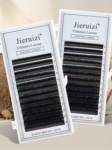 12 Rows 4D W-Shape Narrow Lash Extension Set C/D/L/M Curl 8-15mm Mixed Fluffy Pre-Made Cluster Lashes, Lash Artist Supplies, Hand-Woven Pre-Made Fan Lashes, Thickened Cashmere Lightweight Style - View 10