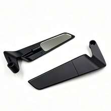 Bộ gương chiếu hậu dạng cánh ẩn cho xe máy Kawasaki Z900 Z650 2021 2022 2023, gương chiếu hậu có thể điều chỉnh. - màu đen - Xem 3