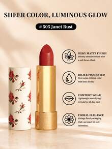 Gucci Voile 透感唇膏 505 Janet Rust 3.5g/0.12 OZ - 505 - Janet Rust -3.5g - 查看 5