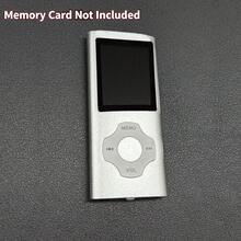 多功能便攜式 MP3 MP4 播放器，支援影片播放、FM 收音機、LED 螢幕、Micro SD 卡槽、150mAh 鋰聚合物電池，附 USB 傳輸線與耳機，不含 SD 卡 - 彩色 - 查看 16